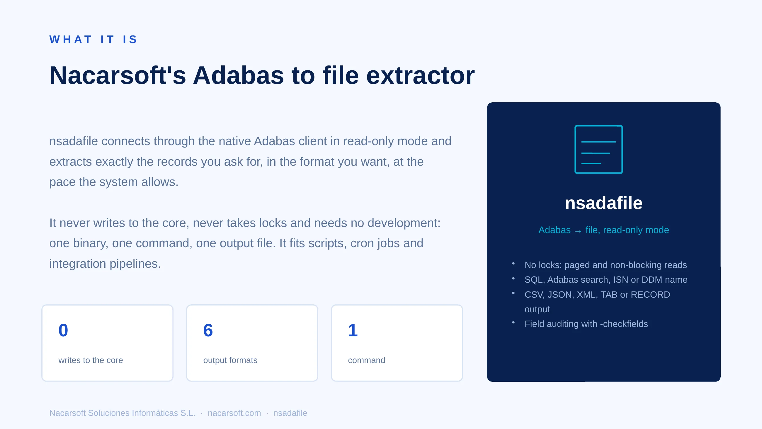 NSAdaFile — diapositiva 3