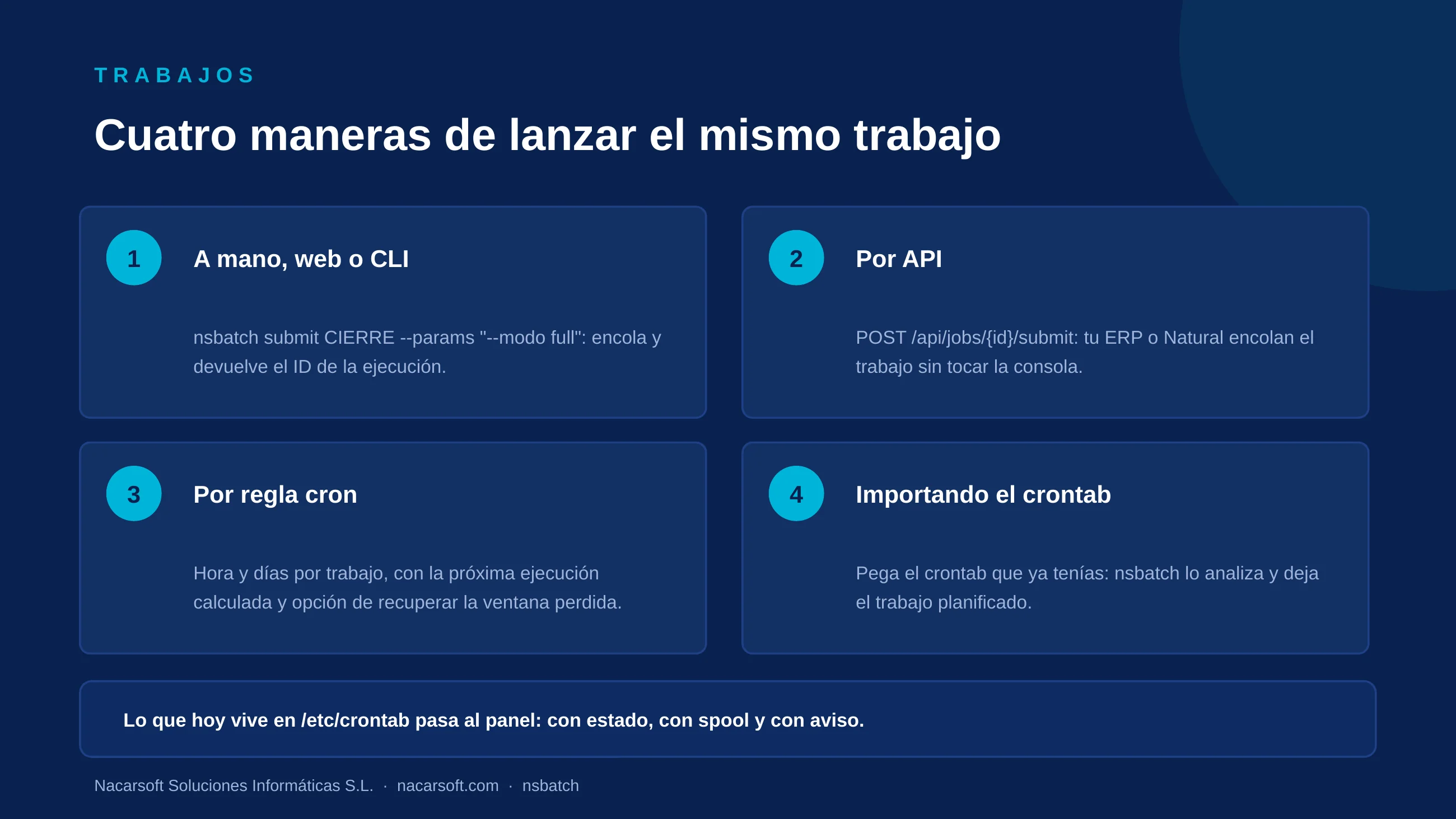 NSBatch — diapositiva 5