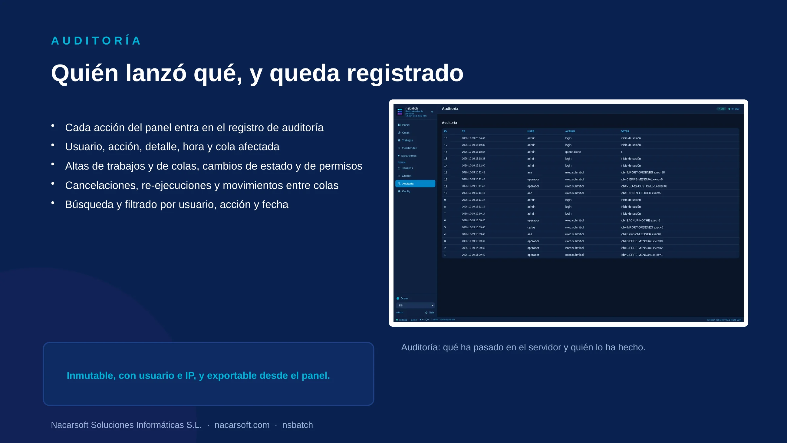 NSBatch — diapositiva 11