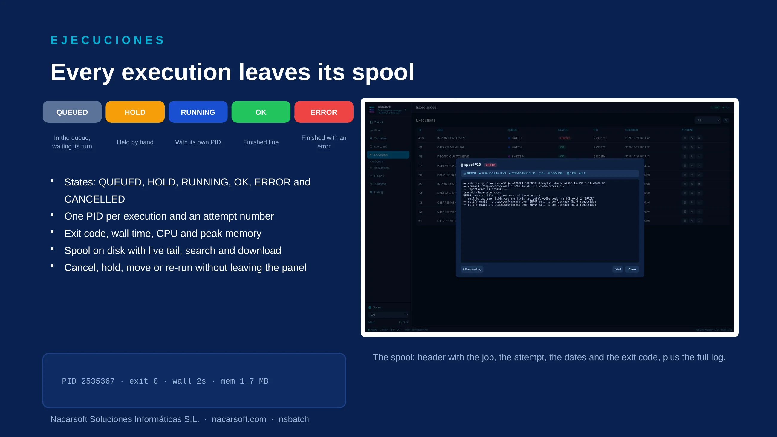 NSBatch — diapositiva 9