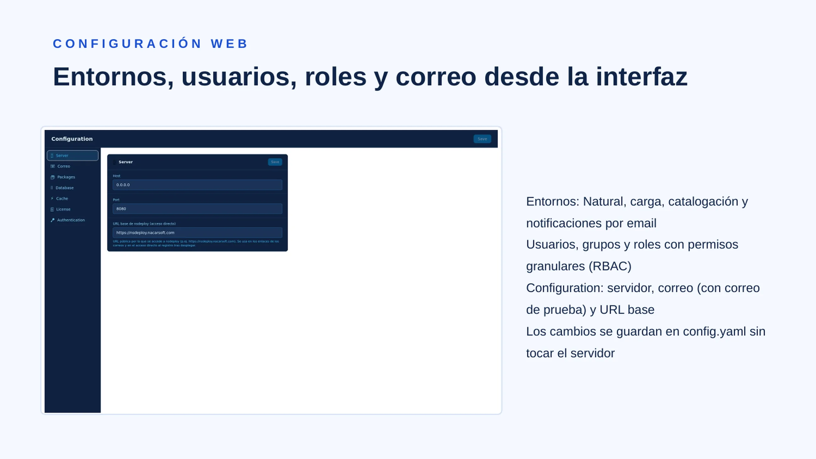 NSDeploy — diapositiva 22