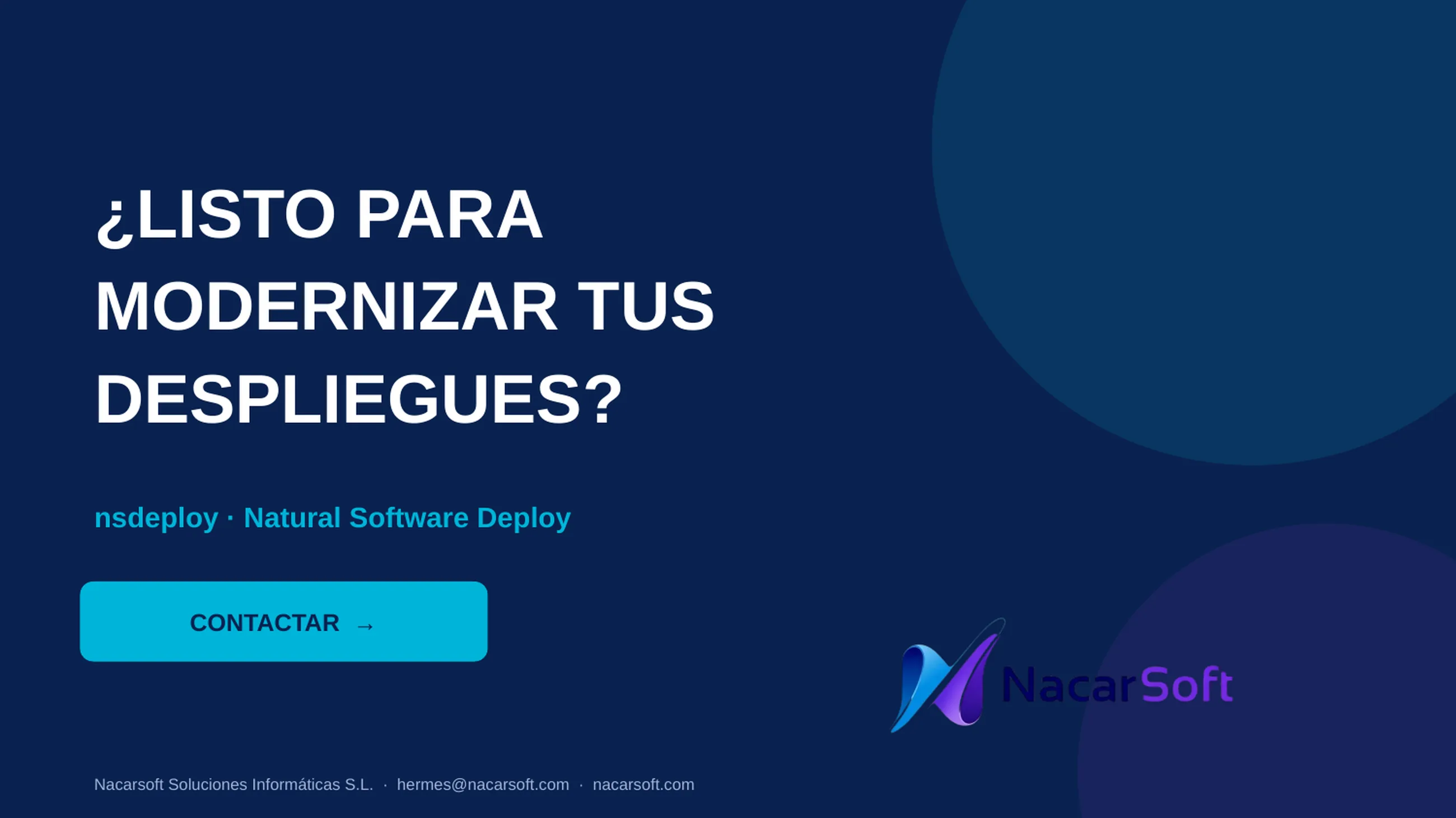 NSDeploy — diapositiva 27