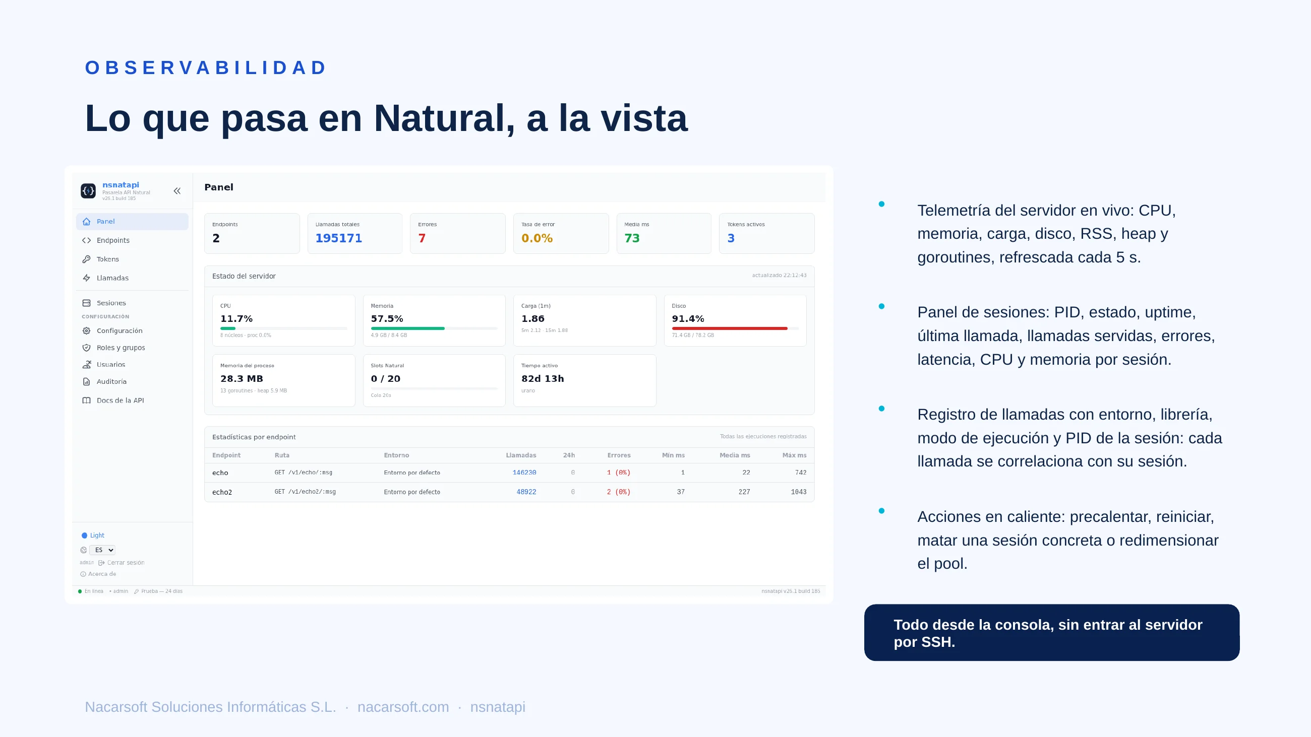NSNatAPI — diapositiva 10