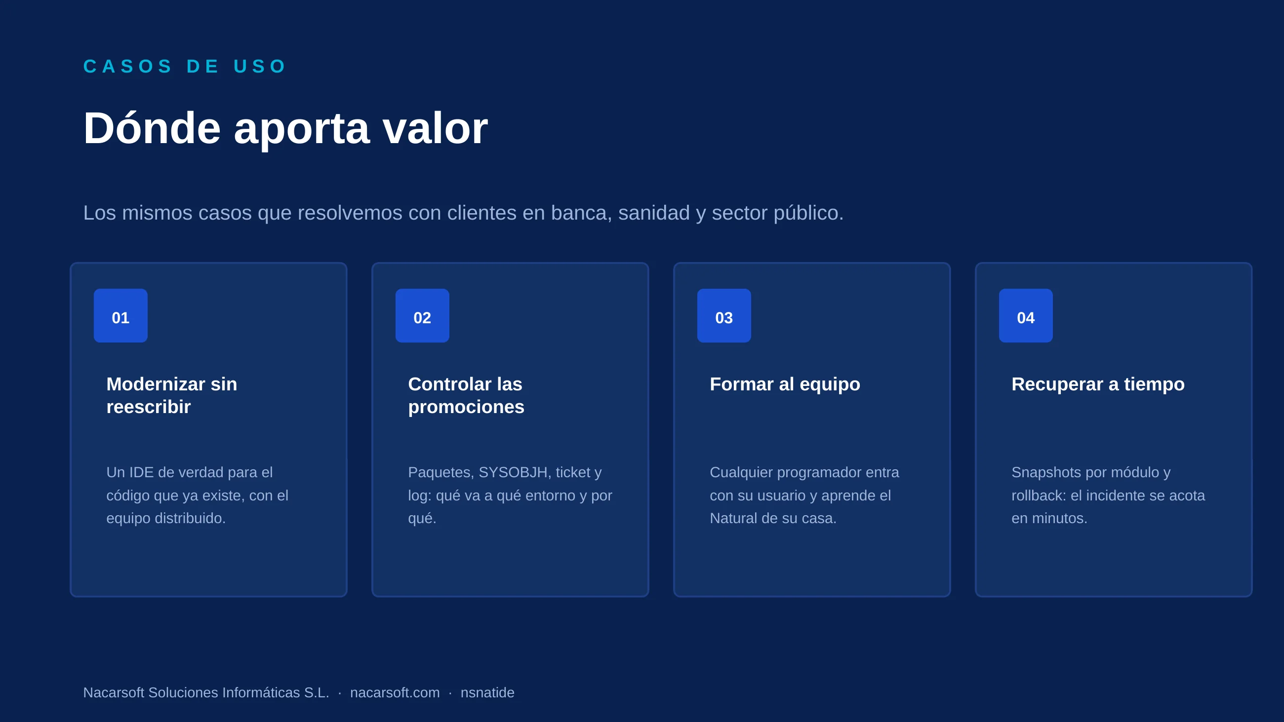 NSNatIDE — diapositiva 12