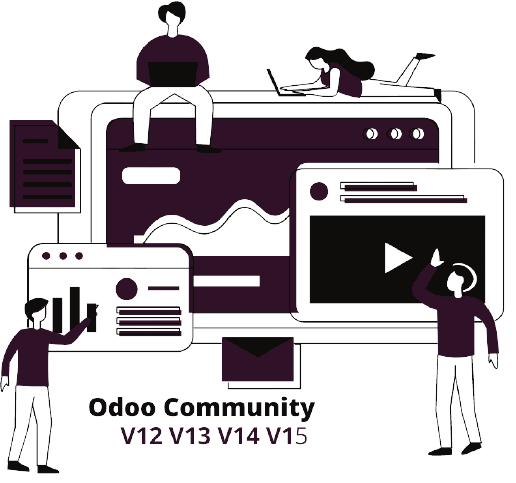 Odoo • Texto e imagen