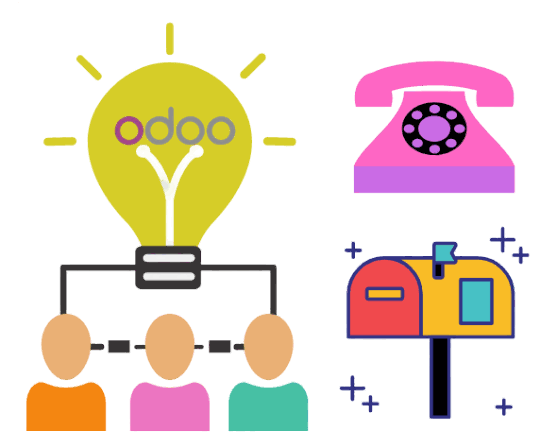 Odoo • Texto e imagen